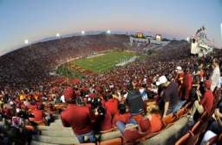 Memorial Coliseum Trojans Fans