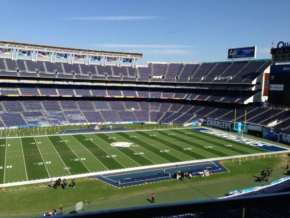 West Coast Turf Sod in San Diego Sod at Qualcomm Stadium